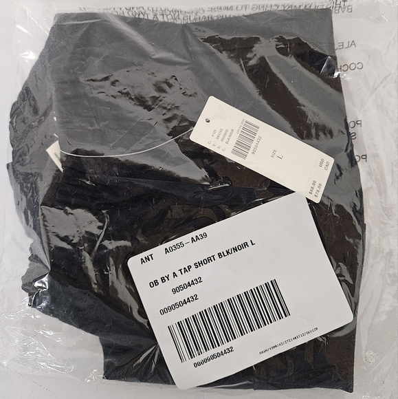 Anthropologie Linen Blend Micro Tap Shorts in Black NWT - Picture 12 of 14